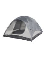 Tenda bergeijk  de teto duplo em poliéster 213x213x130 cm - cinzento/bege