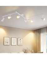 Nettlife luminária de teto branco gu10  150x8