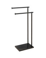 Toalheiro de pé 35,5x20x78 cm metal Homcom, casa - casa de banho
