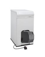 Caldeira a fuelóleo de ferro fundido chaminé biofuel sun sannover 30 kw com