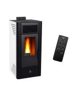 Salamandra a pellets anita 11,6 kw branco sannover