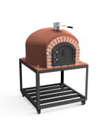 Forno de construção exterior a lenha gran canária bordéus - 80x80x170 cm