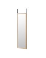 Espelho de porta 125x35 cm – moldura mdf leve e fácil de pendurar