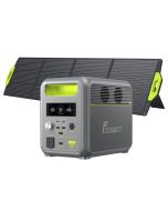Fossibot - estação solar rápida 1200w 1024wh painel 200w