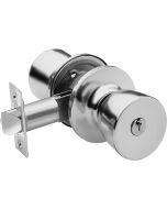 Fechadura tubular 3500/60-70 tesa cilindro exterior botão interior - cromad
