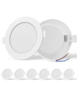 Aigostar downlight LED redondo 9w 6500k 6 unid. Equiv. 100w