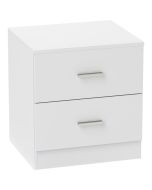 Mesa de cabeceira 45x39,5x49 cm color blanco Homcom, casa - quarto