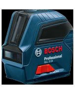 Laser de linha Bosch professional gll 2-10 - alcance de 10 metros - 0601063
