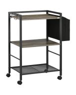 Carrinho auxiliar 66x40x80,5cm color gris Homcom