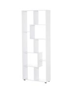 Estante 70cm x 24cm x 178cm color blanco Homcom