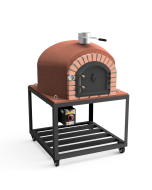 Forno de construção exterior a lenha gran canária bordéus - 100x100x170 cm