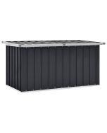 Caixa de arrumação para jardim 129x67x65 cm antracite