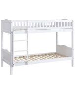 Beliche infantil "gabriel" - madeira - branco - 90 x 190 cm