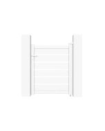 Portão de jardim vogel 1m h.120cm branco