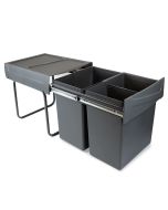Emuca balde do lixo reciclável recycle para montagem no fundo e extraível