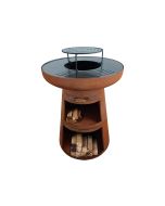 Braseiro / churrasqueira aço corten efp 55r co
