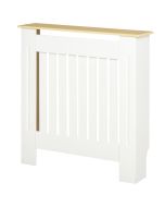 Cobertura radiador 78x19x83 cm color blanco Homcom
