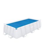 Cobertura solar retangular Bestway 380 x 180 cm para piscinas retangul