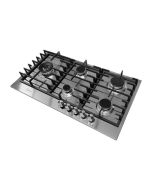 Fogão a gás - gurari - fg905vpgl - 90 cm - 5 queimadores - inox