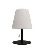 Candeeiro de mesa portátil dodo LED com luz branca fria e rgb