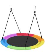 Baloiço infantil 120x120x180 cm tecido oxford, pe multicolor aiyaplay