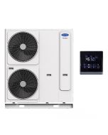 Bomba de calor ar/água trifásica aquasnap com apoio elétrico carrier 14 kw