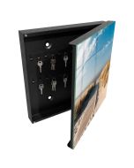 Caixa para chaves decorativa 30x30x5, abertura à direita tulup