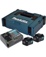 Pacote com 2 baterias bl1041b + dc10sa + makpac Makita - 197641-2