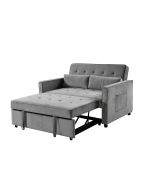 Sofá-cama de casal japão 132cm cinza