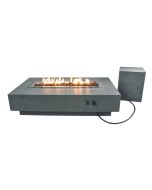 Mesa de fogo a gás hampton selecione c/ acessórios