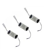 Pack x3 driver para downlight LED 15w-18w dc
