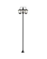 Candeeiro solar 40x34,5x188 cm abs, alumínio Outsunny