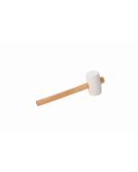 Martelo de borracha branco 500g - 60 mm sidamo - 11200104