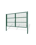 Portão giratório de malha verde razo 3m alt.180cm