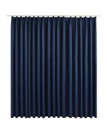 Cortina blackout com ganchos 290x245 cm azul