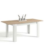 Mesa de jantar extensível 140-190x90 cm sira