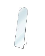 Espelho de pé metal square 160x50 | corpo inteiro | chão ou parede