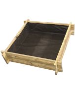 Horta de madeira "dill" - 80 x 80 x 10 cm