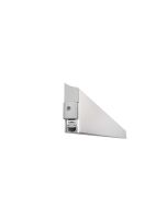 Veda porta automático sobreposta de parede rf 60 min 830 mm branco