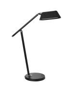 Candeeiro de secretária LED leonis com regulador de intensidade preto