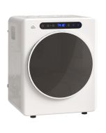 Máquina de secar 49x43x61 cm aço inoxidável e abs color blanco Homcom