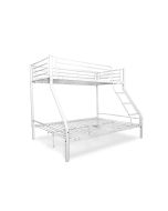 Beliche de casal as121 metal branco