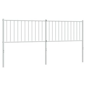 vidaXL cabecero de metal blanco 180 cm