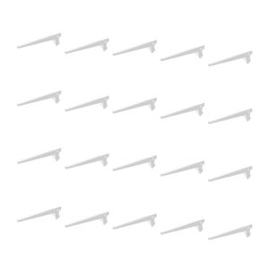 Suportes para prateleira jagmet de ranhura simples com passo 50 mm