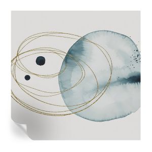 Papel de parede vinílico conexão abstrata 250x250 tulup