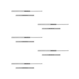 Corrediças de altura 17 mm para gavetas