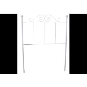 Cabeceira forja palacio para cama de 150 branco 158x125x4. Matris