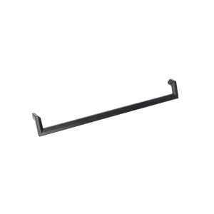 Puxador para móveis, zamac, dist entre furos 320 mm, preto,balagem  6