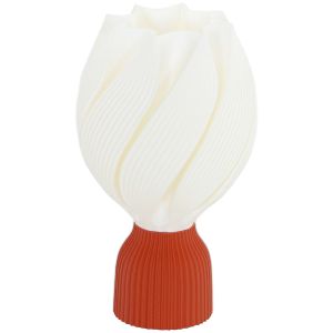 Candeeiro de mesa ø16,5x28 cm abs color blanco Homcom, casa - iluminação