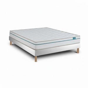 Leafsleep cloud one 200x105 cm - colchão viscoelástico e sommier 52 cm